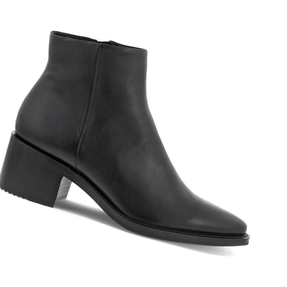 Ecco Shape 35 Sartorelle Ankle Mid Stövlar Dam Svarta | SE 29PJJ